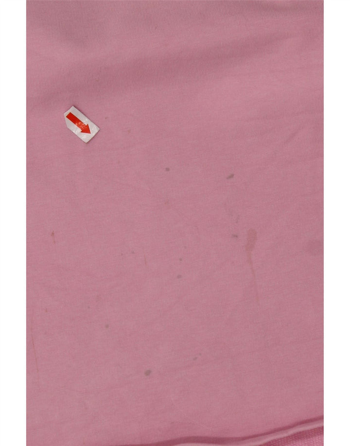 Tricou grafic PUMA pentru femei, UK 18 XL, bumbac color-bloc roz