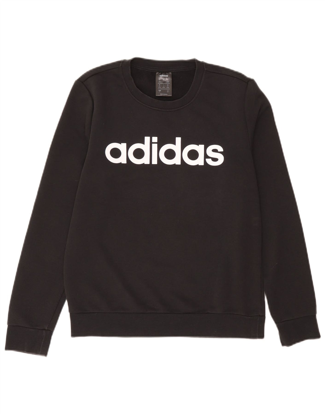 Pulover de hanorac grafic Adidas pentru femei UK 8/10 Small Gri