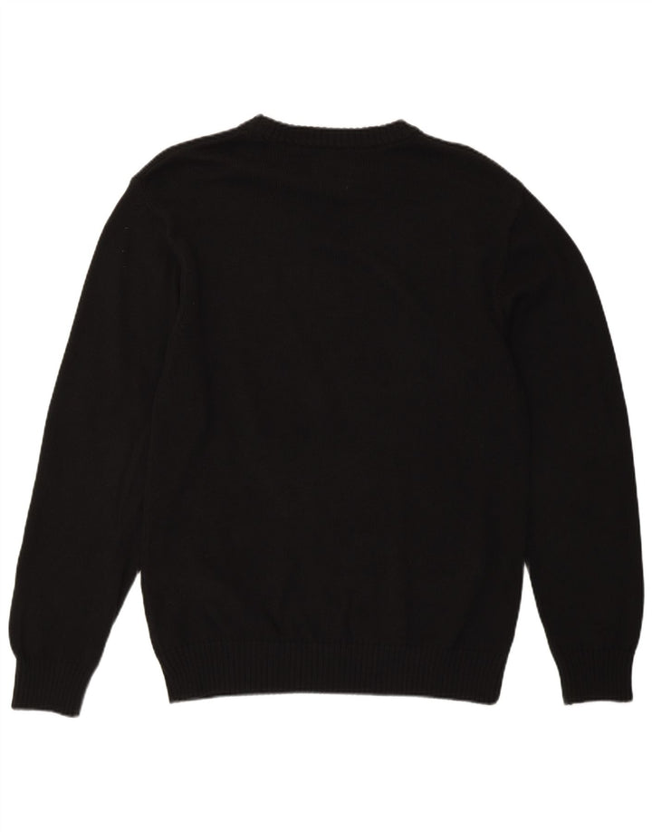 Pulover Levi's pentru bărbați, standard cu gât crew, bumbac mic, negru