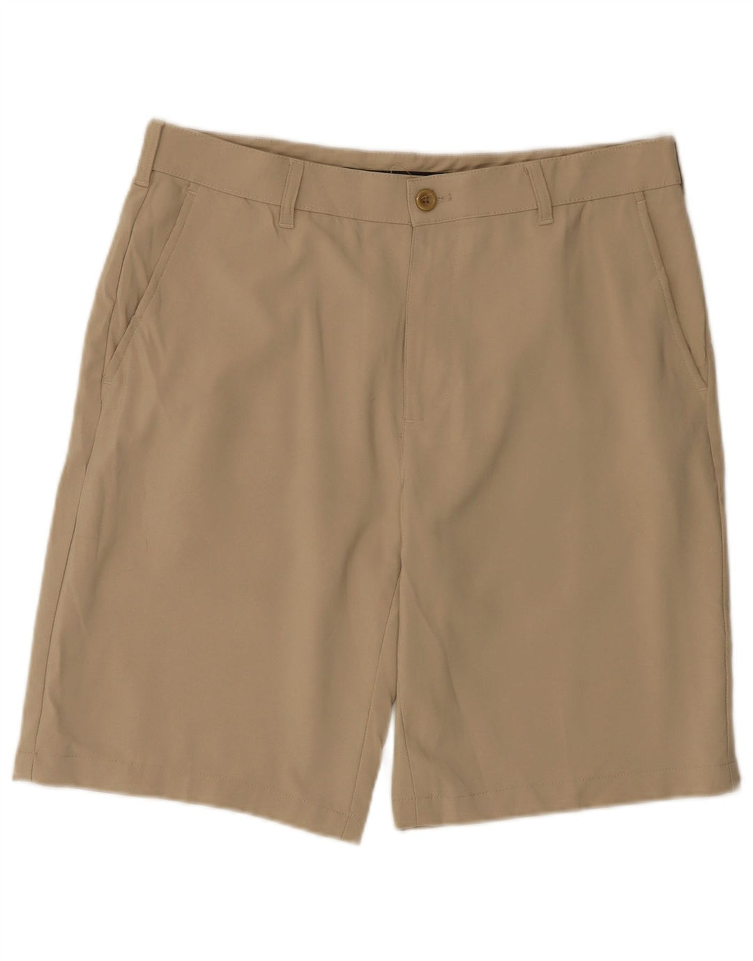 Pantaloni scurți chino pentru bărbați Izod W34, mare, bej, poliester