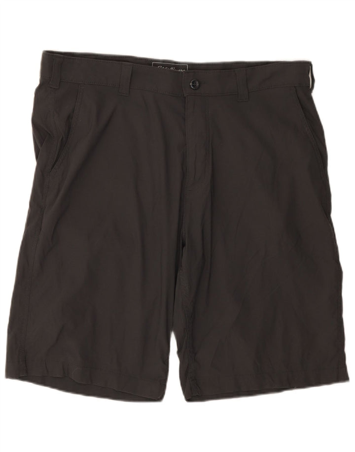 Pantaloni scurți chino pentru bărbați EDDIE BAUER W38 XL nailon gri