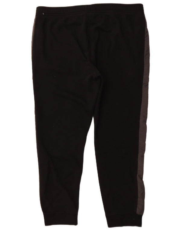 Pantaloni de trening pentru bărbați NIKE Pantaloni de jogging 2XL, bumbac color bloc negru