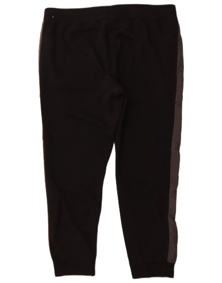 Pantaloni de trening pentru bărbați NIKE Pantaloni de jogging 2XL, bumbac color bloc negru