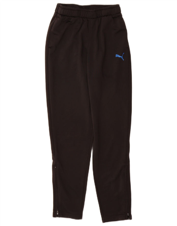 Pantaloni de trening PUMA pentru băieți 11-12 ani negri