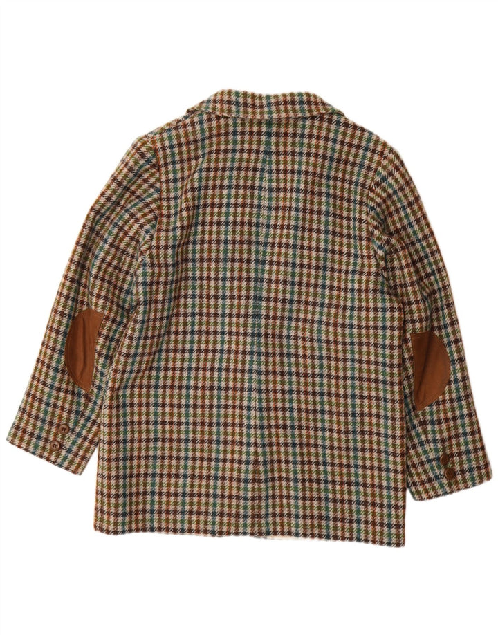Jachetă pentru femei Harris Tweed, cu 2 nasturi, EU 42, verde mare
