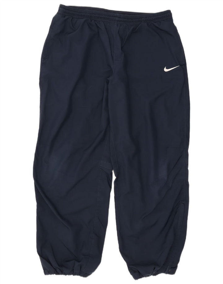 Pantaloni de trening pentru bărbați Nike Pantaloni de jogging 2XL, poliester bleumarin