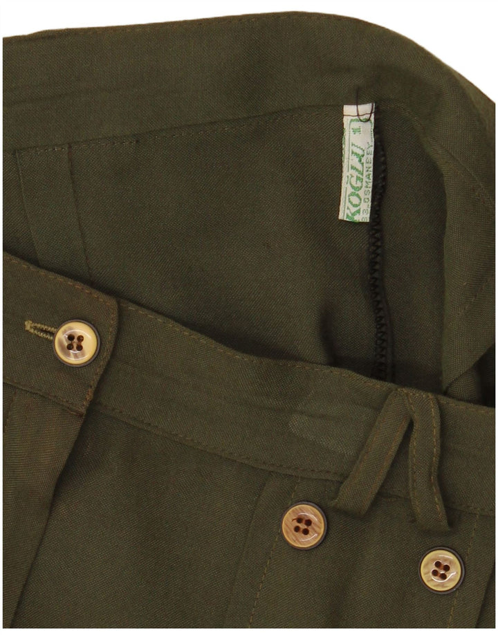 Pantaloni scurti casual pentru femei VINTAGE W26 Small Green