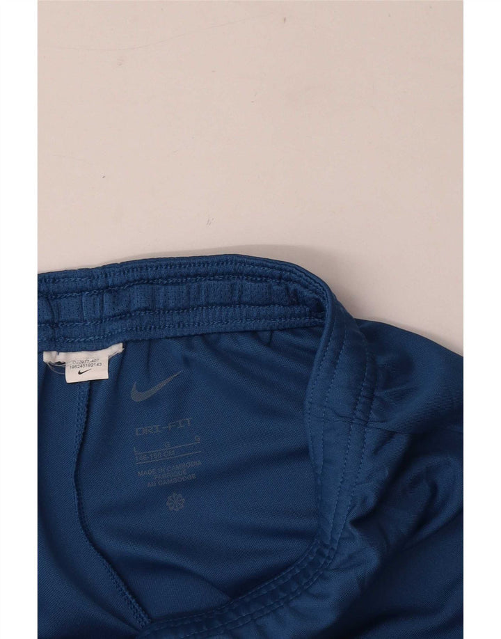 Pantaloni scurți sport Nike Dri Fit pentru femei UK 14 Large Blue