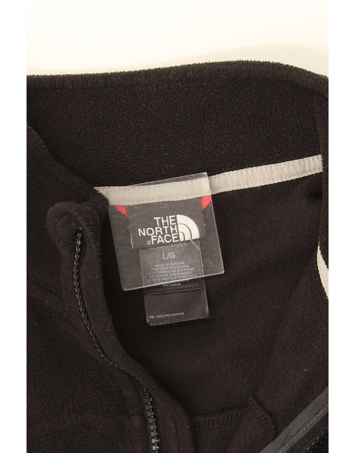 The North Face Mens Liner Fleece Jacket UK 40 Large Black Poliester