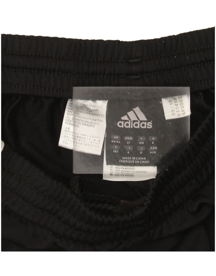 Pantaloni de trening Adidas pentru femei Joggeri UK 40/42 Poliester mediu negru
