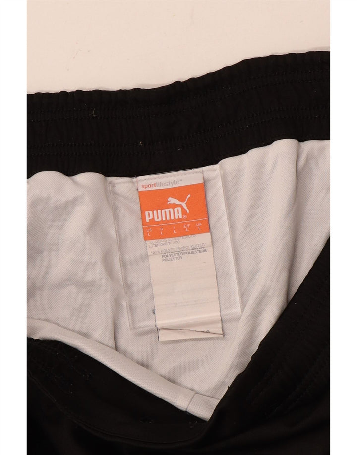 Pantaloni scurți sport Puma BVB Dortmund Graphic pentru bărbați, mari, negru, poliester