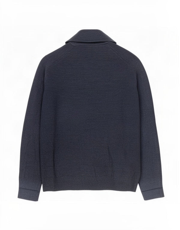 Pulover cardigan pentru bărbați Marks & Spencer XL poliester bleumarin