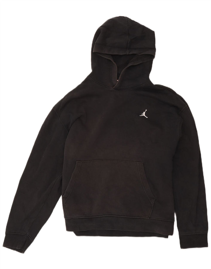 Jumper Jordan pentru bărbați, bumbac mare, negru
