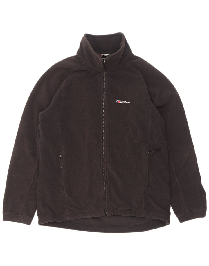 Jachetă din lână Berghaus pentru bărbați, UK 42 XL, poliester negru