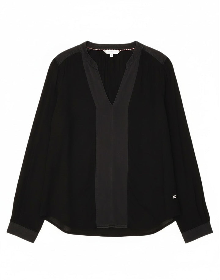 Bluză oversized cu mânecă lungă pentru femei Tommy Hilfiger Top US 4 Small Black