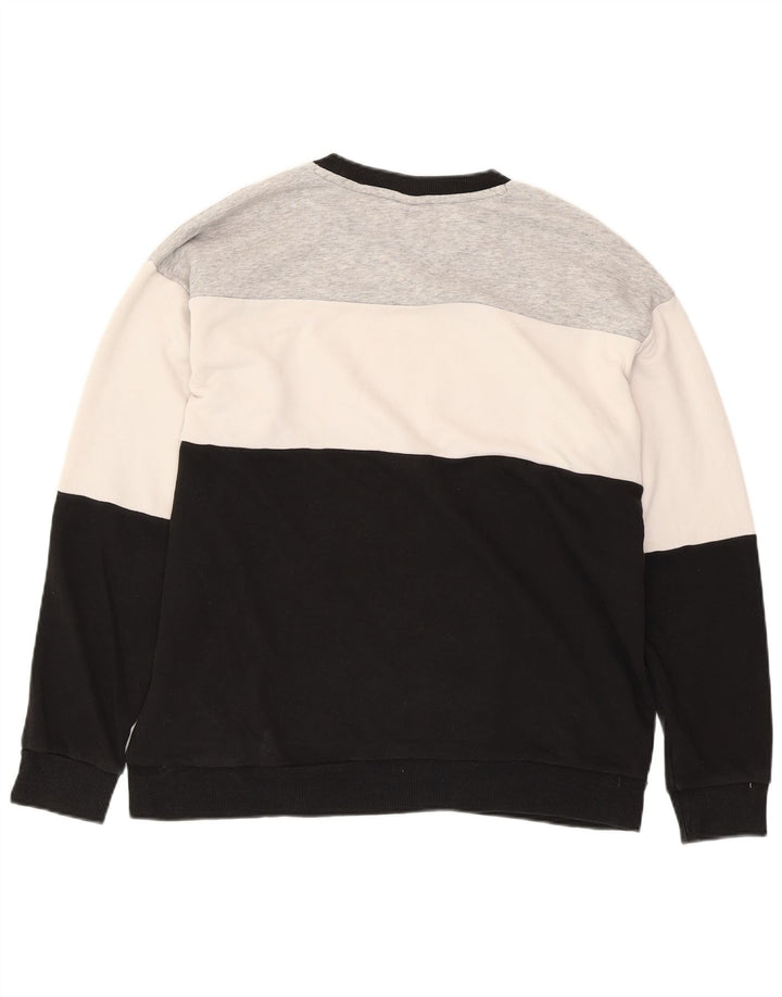 Pulover cu grafic pentru femei PUMA UK 14, mare, negru, bloc de culoare