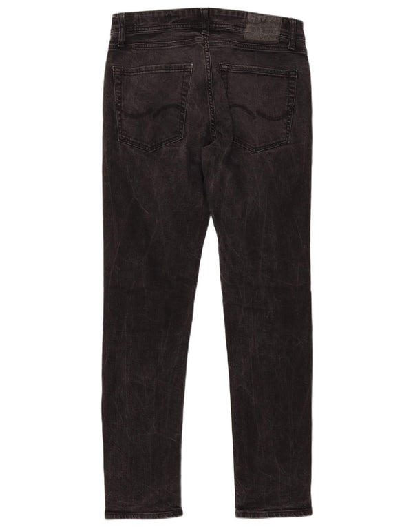 Jack & Jones Ben Skinny Jeans pentru bărbați W32 L30 bumbac negru