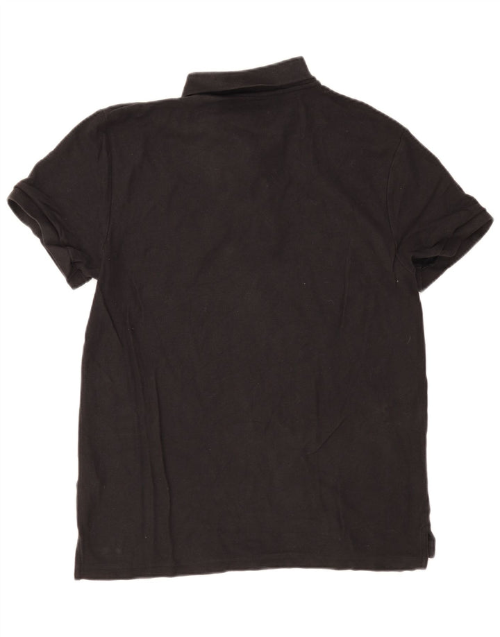 Tricou polo Nike pentru bărbați, mare, negru, bumbac