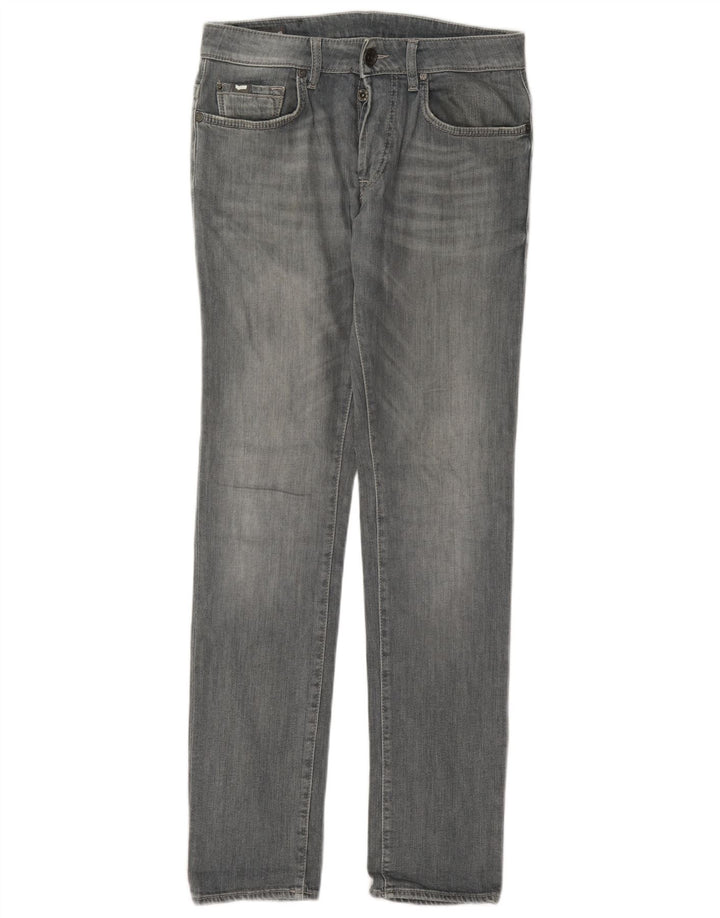 Blugi slim pentru femei Gas W30 L34 bumbac gri