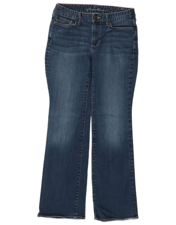 Eddie Bauer Blugi cu bootcut pentru femei US 6 Medium W28 L30 Bumbac albastru