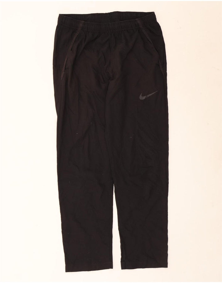 Pantaloni de trening Nike Dri Fit pentru bărbați, poliester negru mic