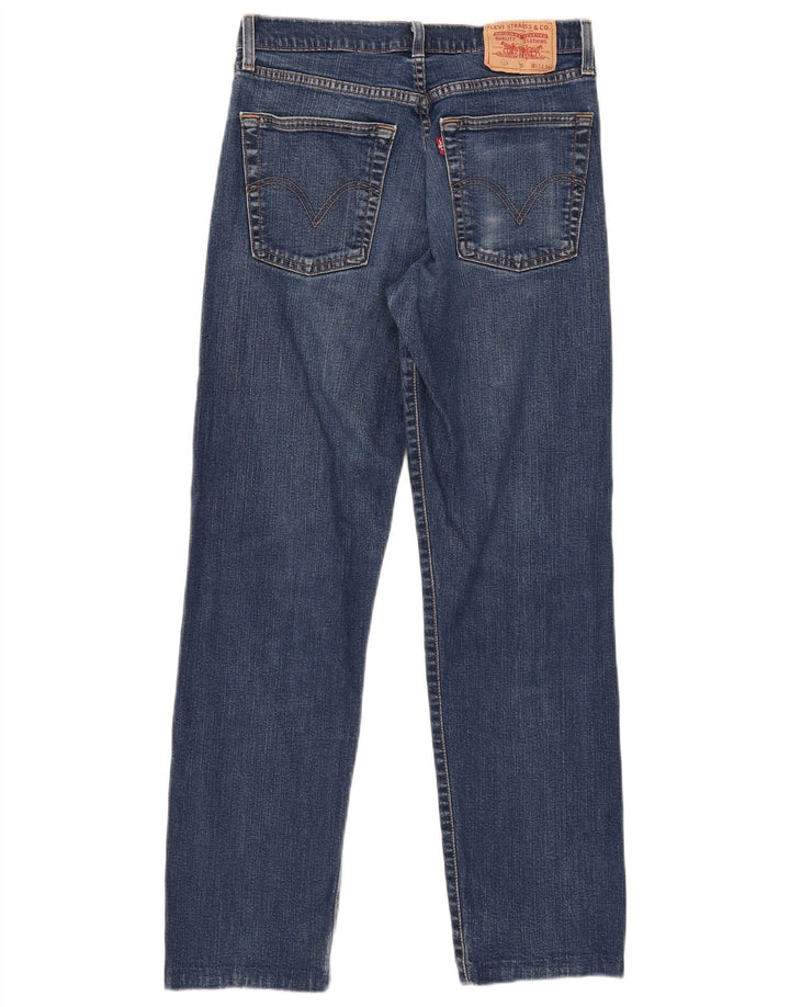 Blugi drepti pentru bărbați Levi's 521 W33 L29 Bumbac albastru