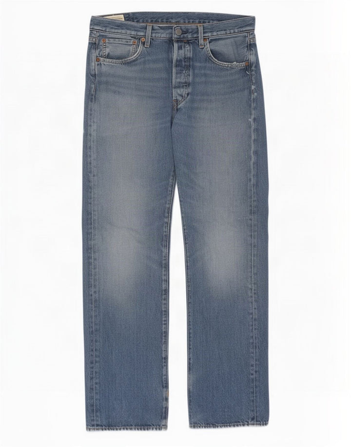 Blugi drepti pentru bărbați Levi's W33 L32 Bumbac albastru