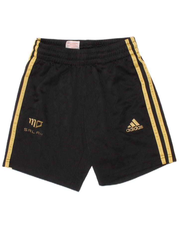 Pantaloni scurți Sport Salah Adidas băieți 7-8 ani poliester negru