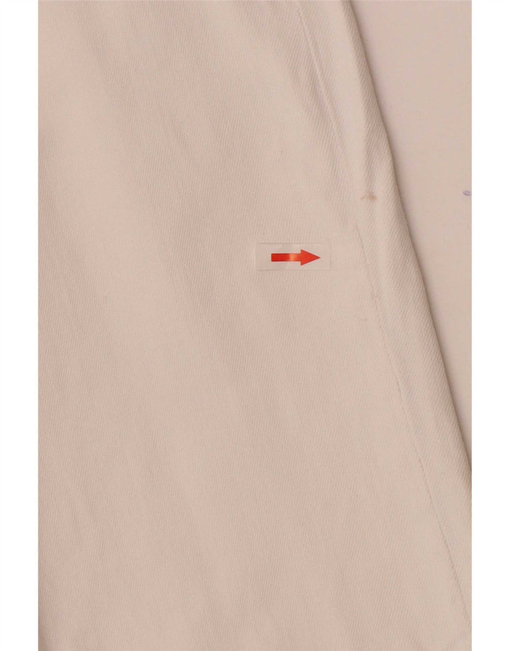 Blugi slim pentru bărbați Zara EU 46 XL W36 L30 Alb