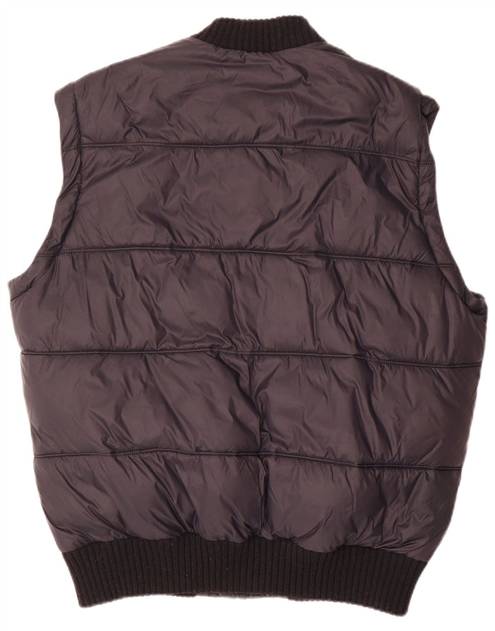 Gilet căptușit pentru bărbați Esprit UK 40, mare, negru, poliester