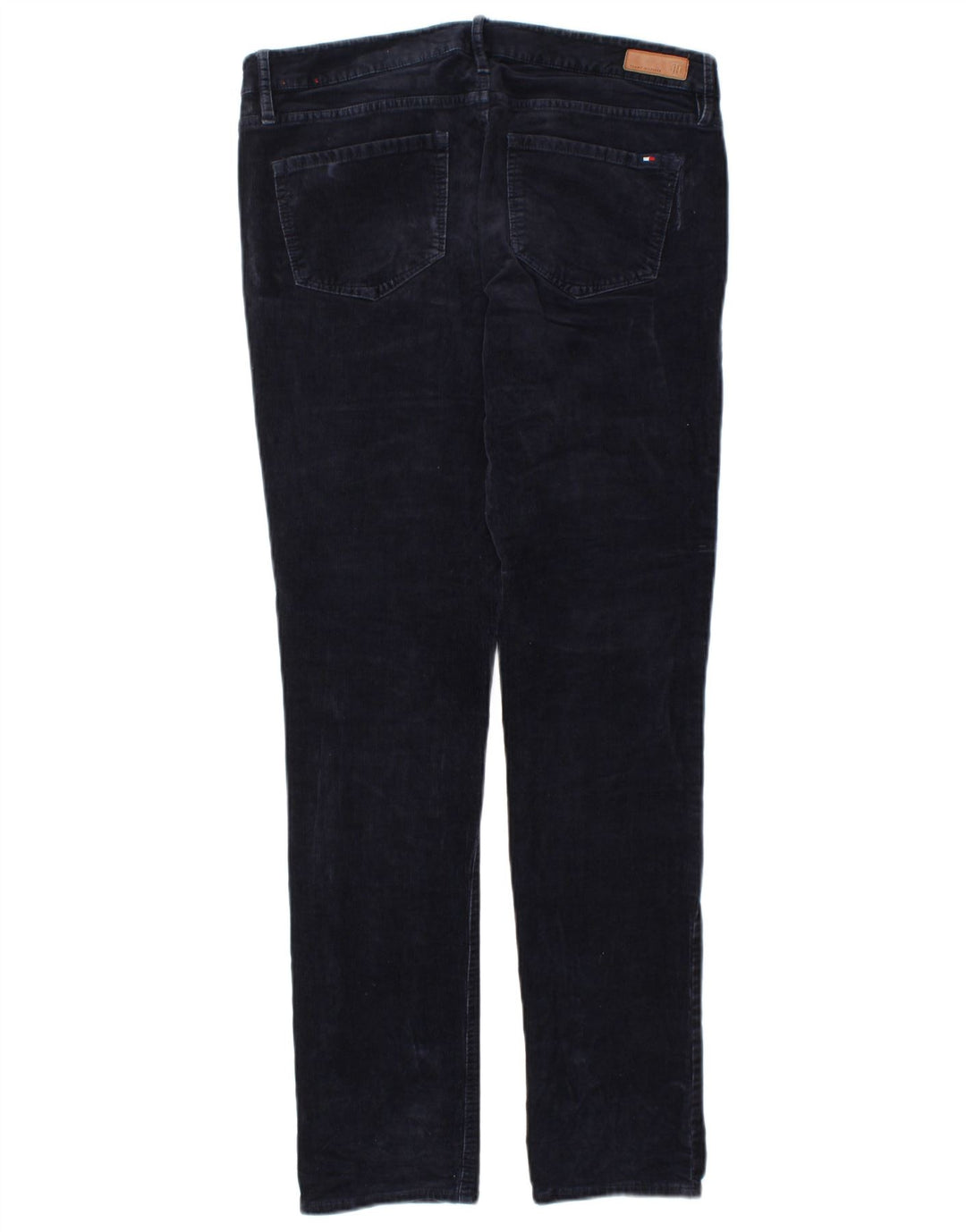 TOMMY HILFIGER Pantaloni din velur pentru femei US 8 Medium W32 L30 bleumarin
