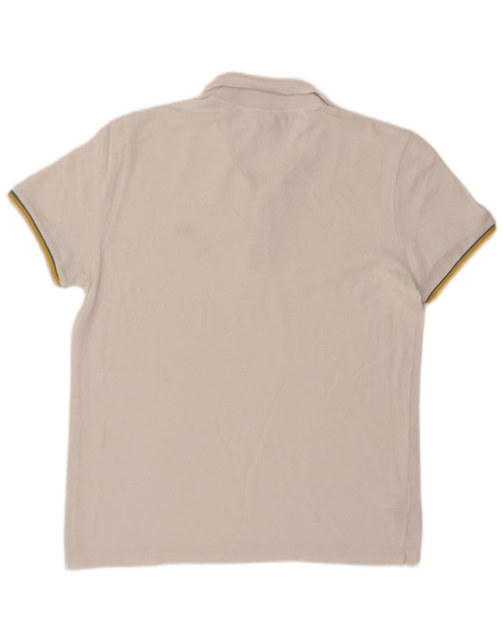 Tricou polo pentru bărbați Lacoste Slim Fit Mărimea 5 Bumbac alb mare