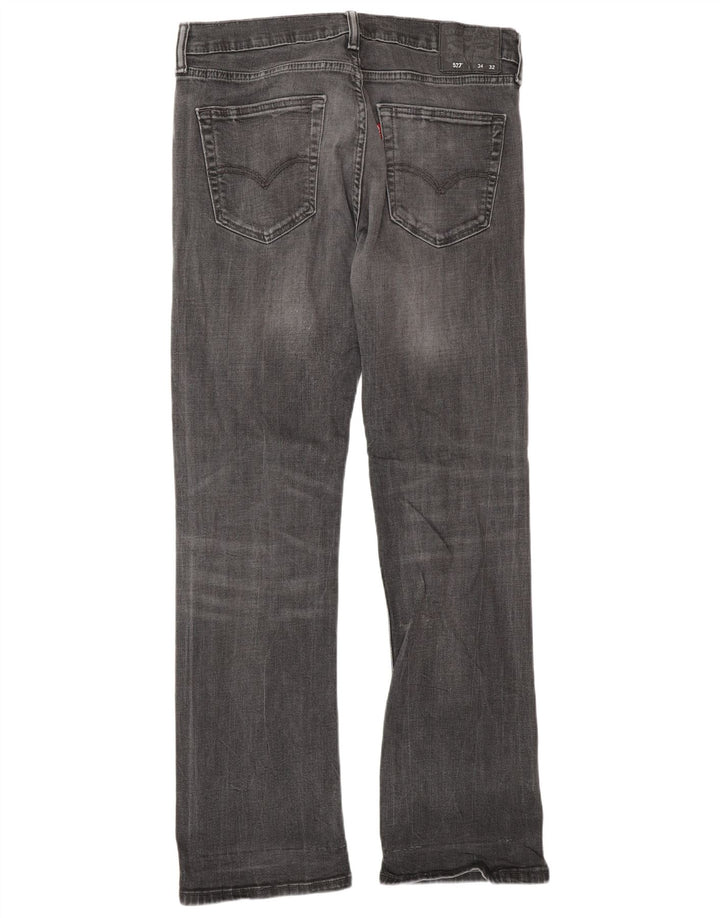 Blugi Levi's 527 Bootcut W34 L32 bumbac gri