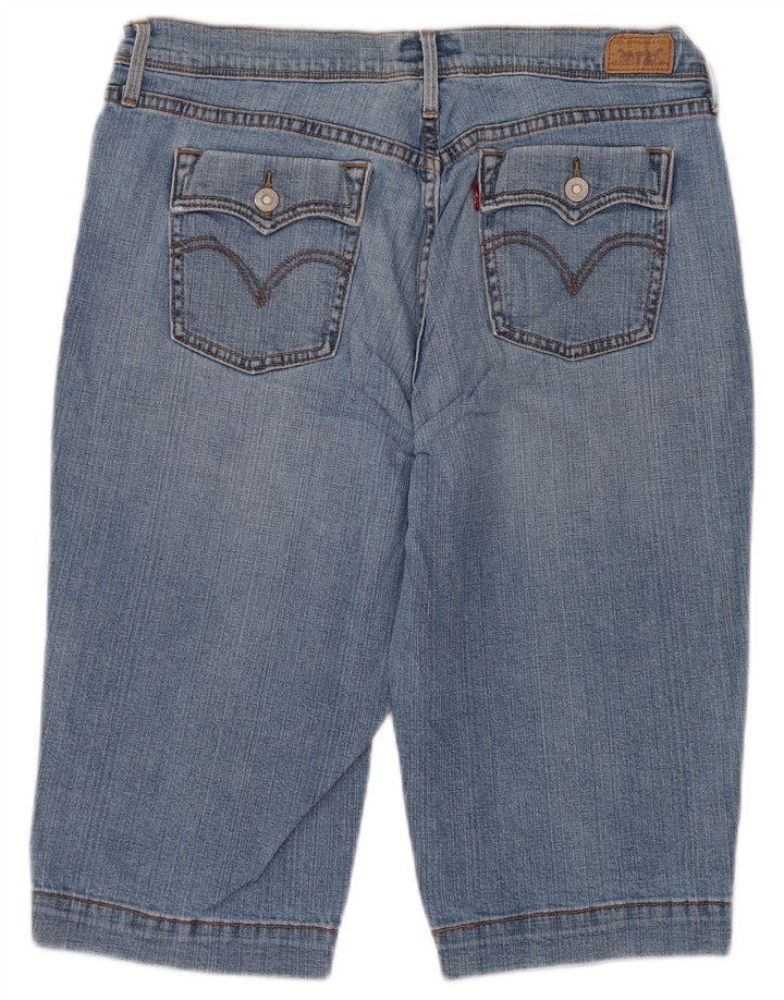 Pantaloni scurți din denim LEVI'S 515 pentru femei US 12 Large W32 Blue Bumbac