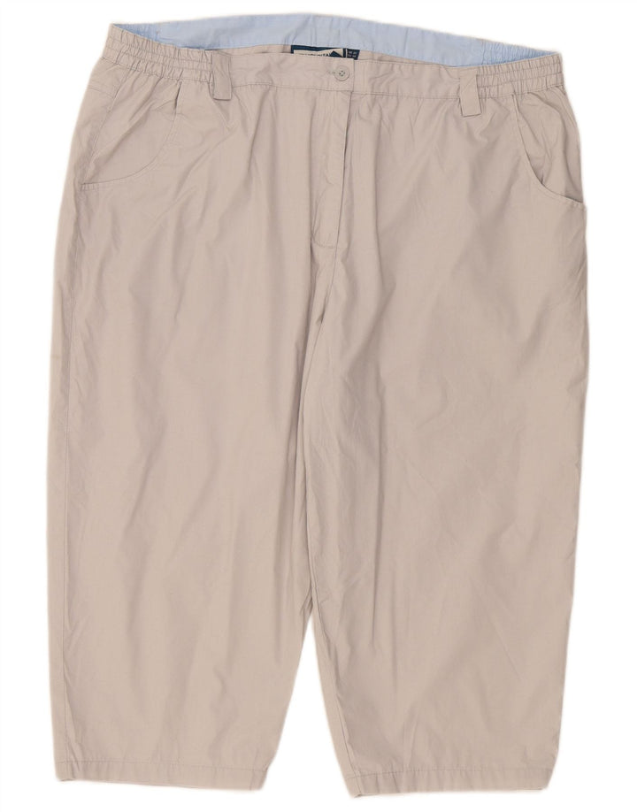 Bermude pentru femei Mountain Warehouse UK 22 2XL W40 Bej