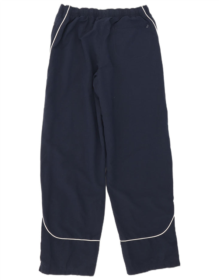 Pantaloni de trening Nike pentru bărbați Marea Britanie 38/40 Poliester mediu albastru bleumarin