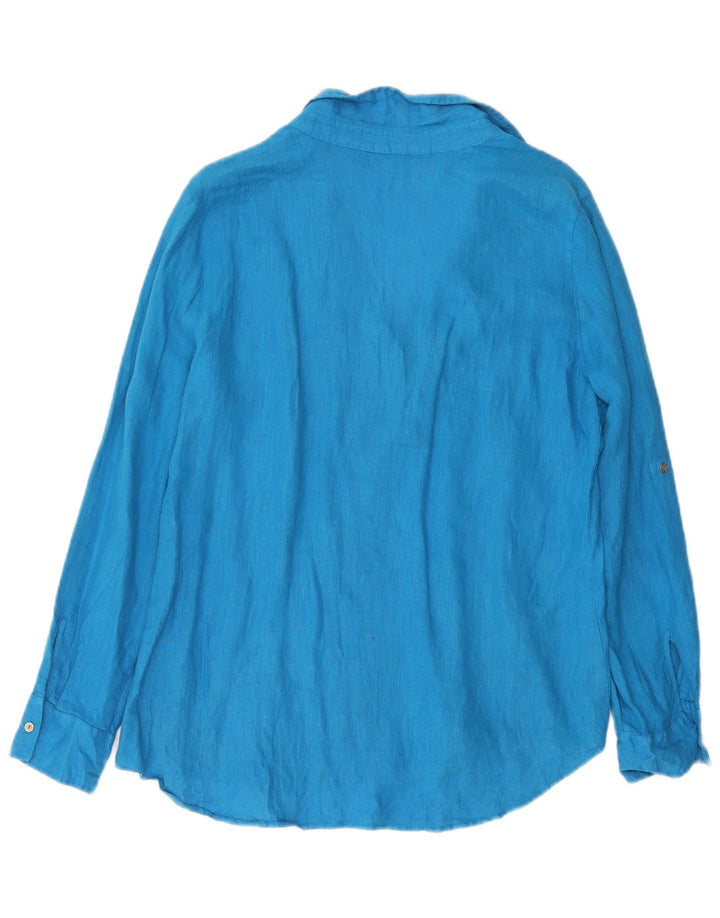 Cămașă pulover pentru femei ZARA UK 16 Large Blue