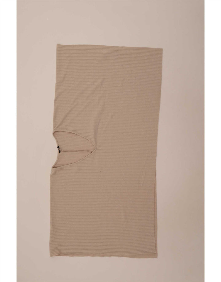 Bluză Poncho Asimetrică pentru Damă Zara Marime Unică Bej