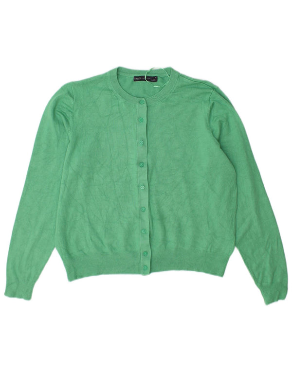 Pulover cardigan pentru femei Marks & Spencer UK 16 mare, verde, viscoză