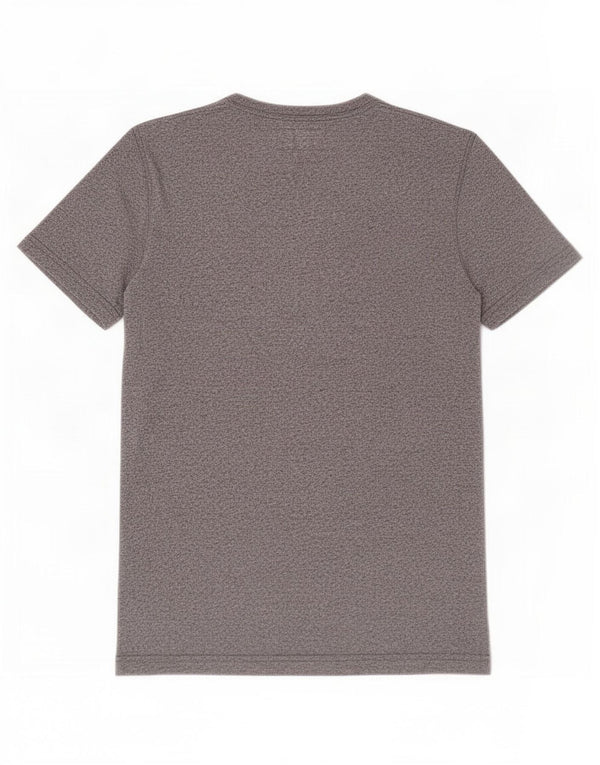 Tricou pentru bărbați Abercrombie & Fitch Top mic din bumbac cu pete gri