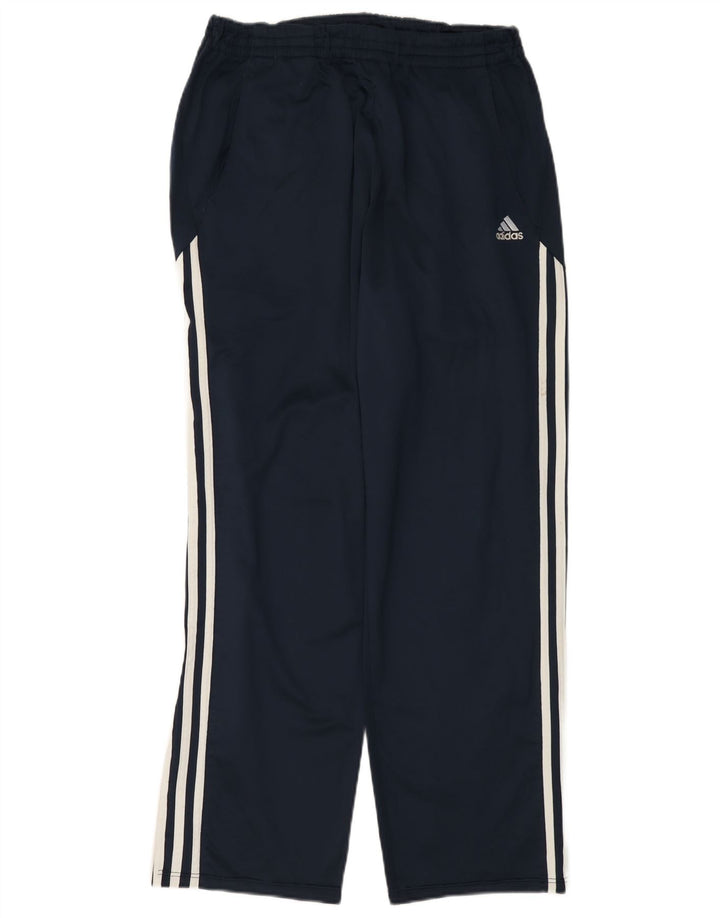 Pantaloni de trening ADIDAS pentru bărbați, poliester mediu bleumarin