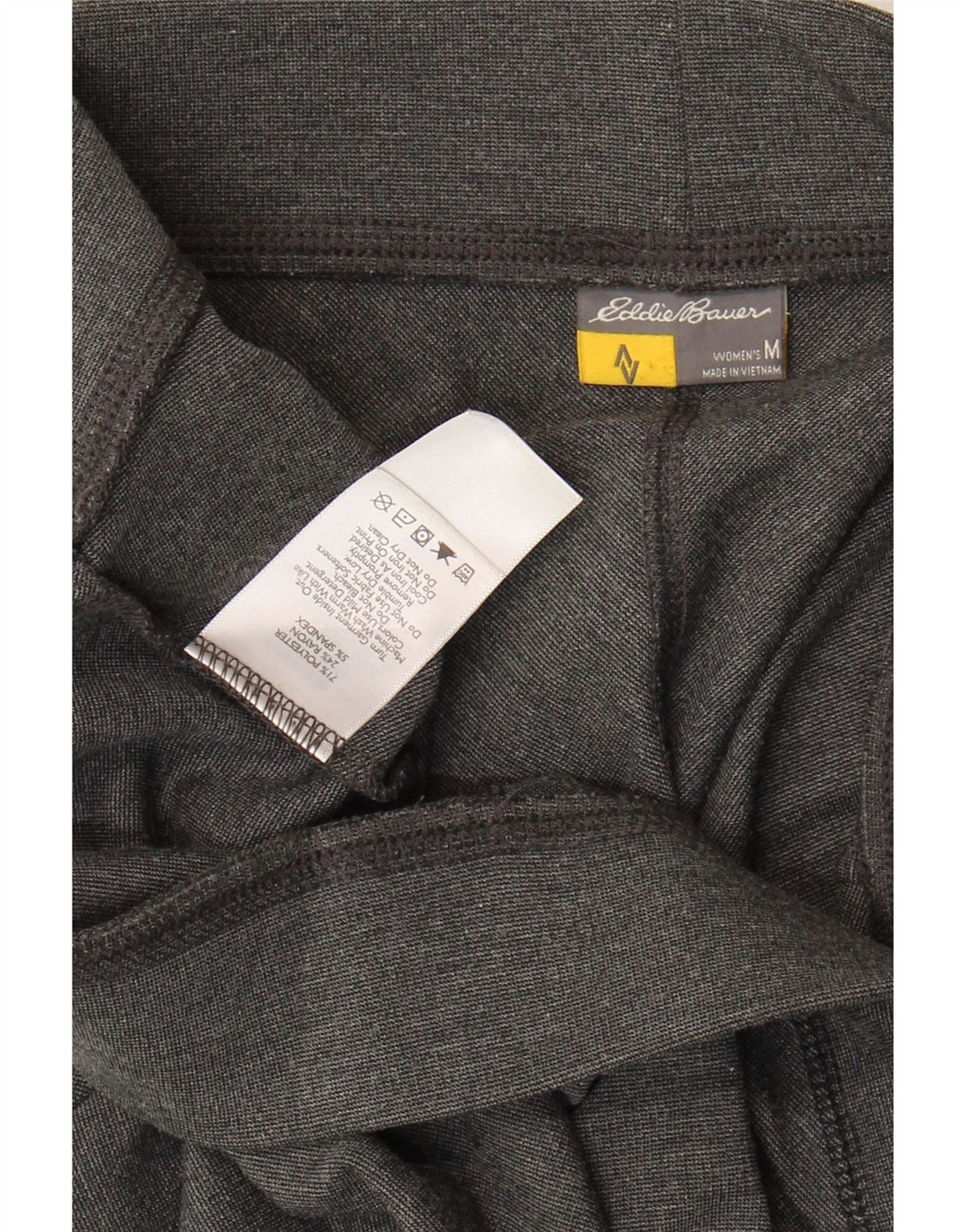 Fusta în formă de A pentru femei Eddie Bauer Medium W30 Poliester gri