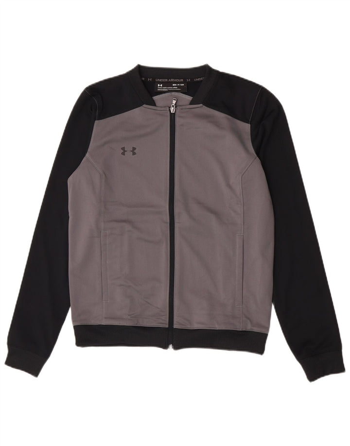 Jachetă de trening pentru bărbați Under Armour, gri mic, poliester color bloc