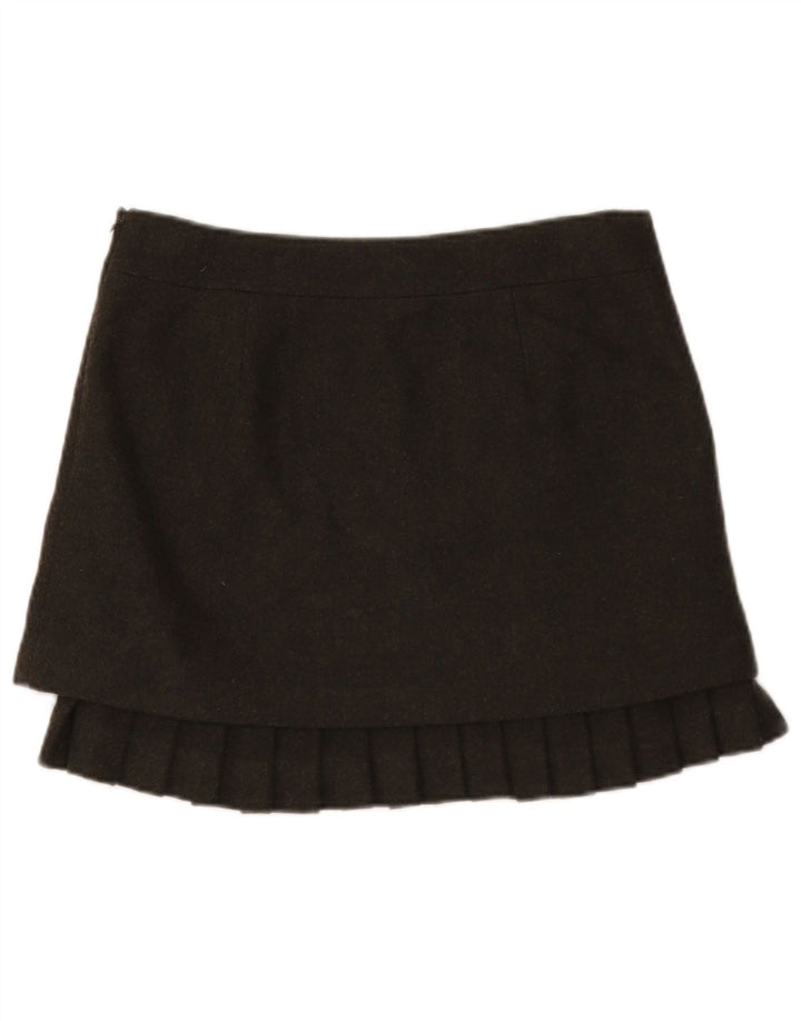 Fusta mini pentru femei Jigsaw UK 12 Medium W31 Khaki