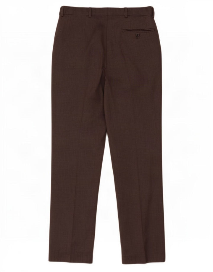 Marks & Spencer Pantaloni de costum pentru bărbați L30 L30 Lână gri