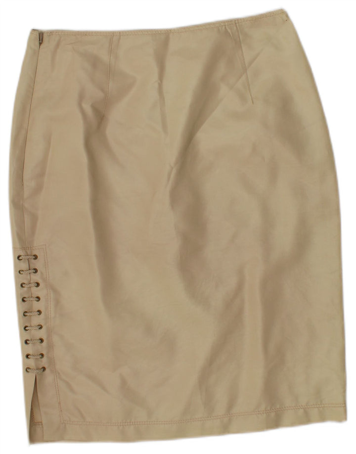 Fusta Creion Vintage Femei Mica W28 Bej