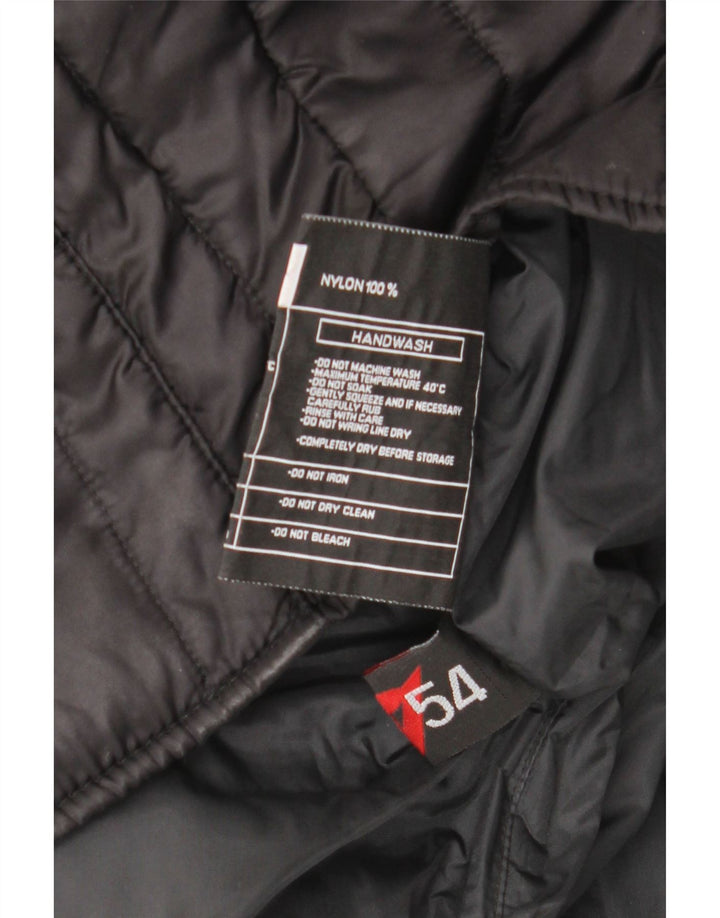 Jachetă pentru motociclist cu grafică DAINESE pentru bărbați EU 54, mare, negru, nailon