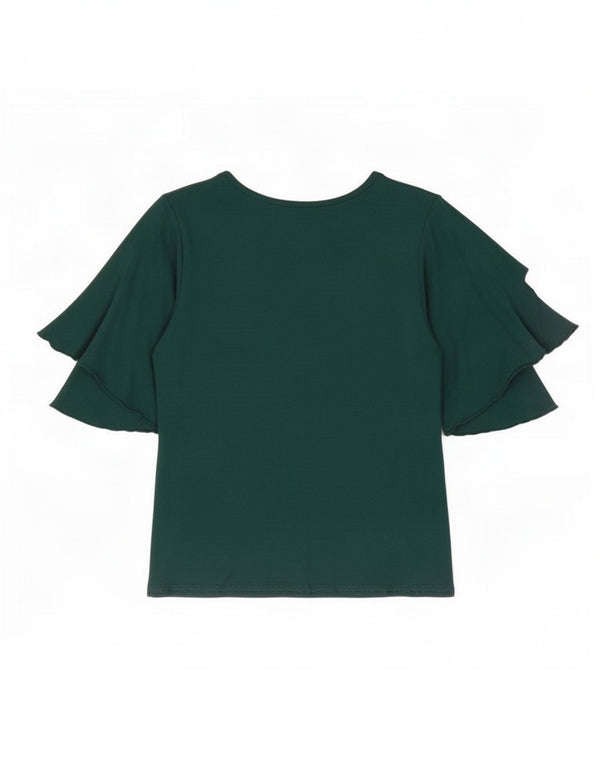 Bluză pentru femei Marks & Spencer, UK 14, viscoză verde medie