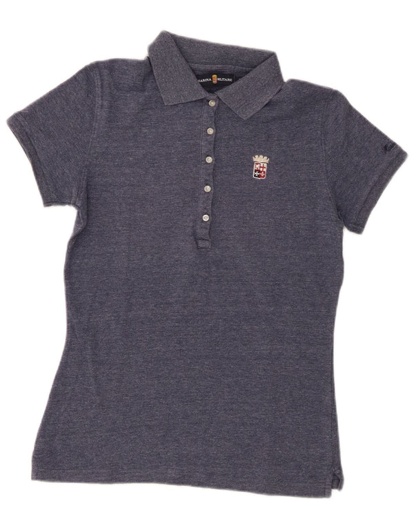 Tricou polo Marina Militare pentru femei UK 12 Medium Bleumarin