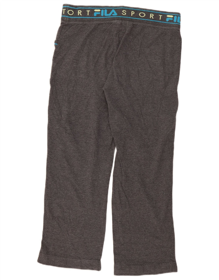 Pantaloni de trening cu grafic pentru femei FILA UK 14 Gri mediu